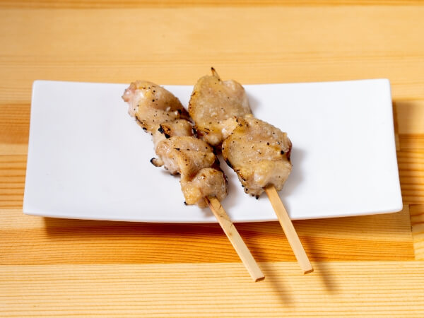 朝引きの鶏の焼き鳥